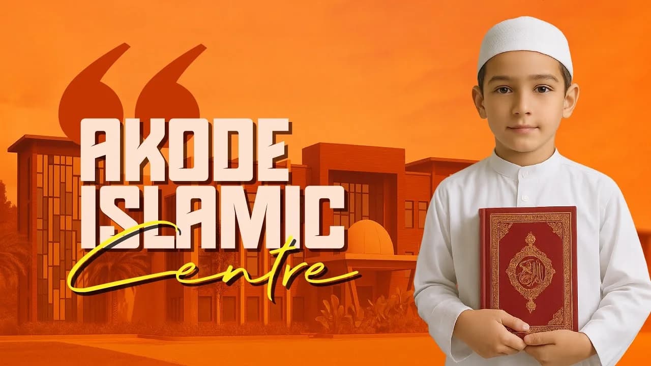 Akode Islamic Centre Promo Video Thumbnail